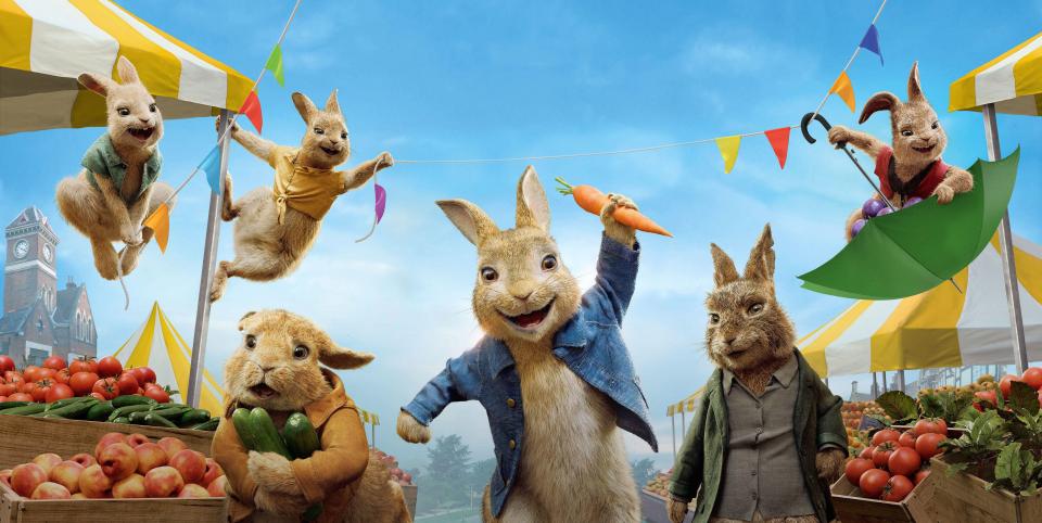 Peter Rabbit 2 is in theatres now