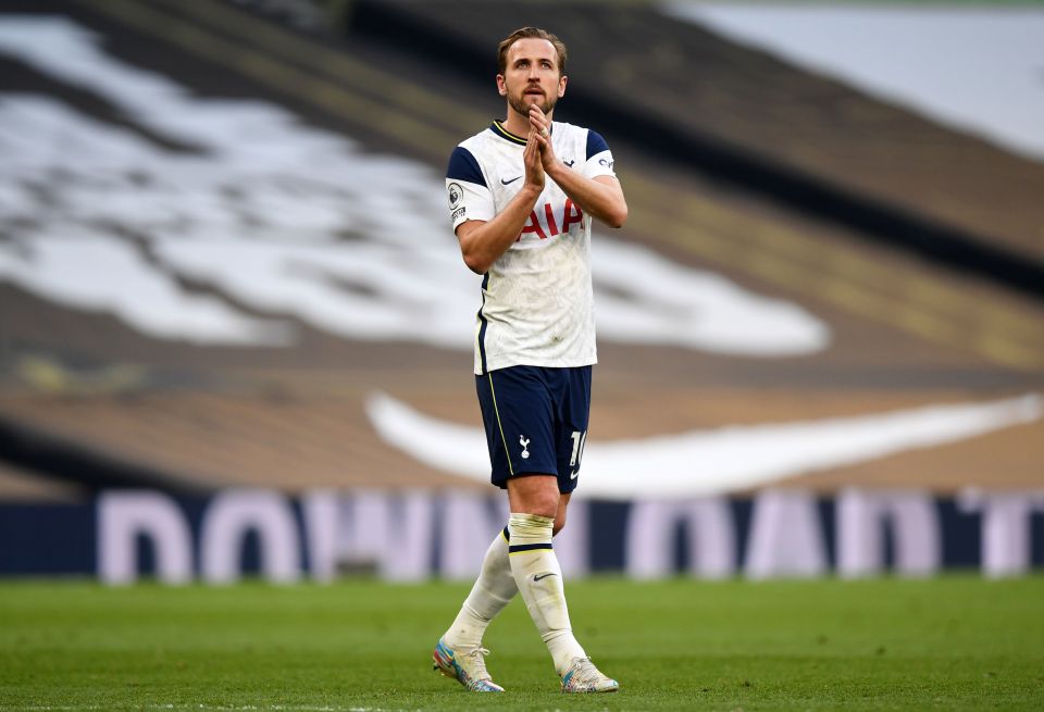 Kane has revealed his desire to leave Tottenham at the end of the season