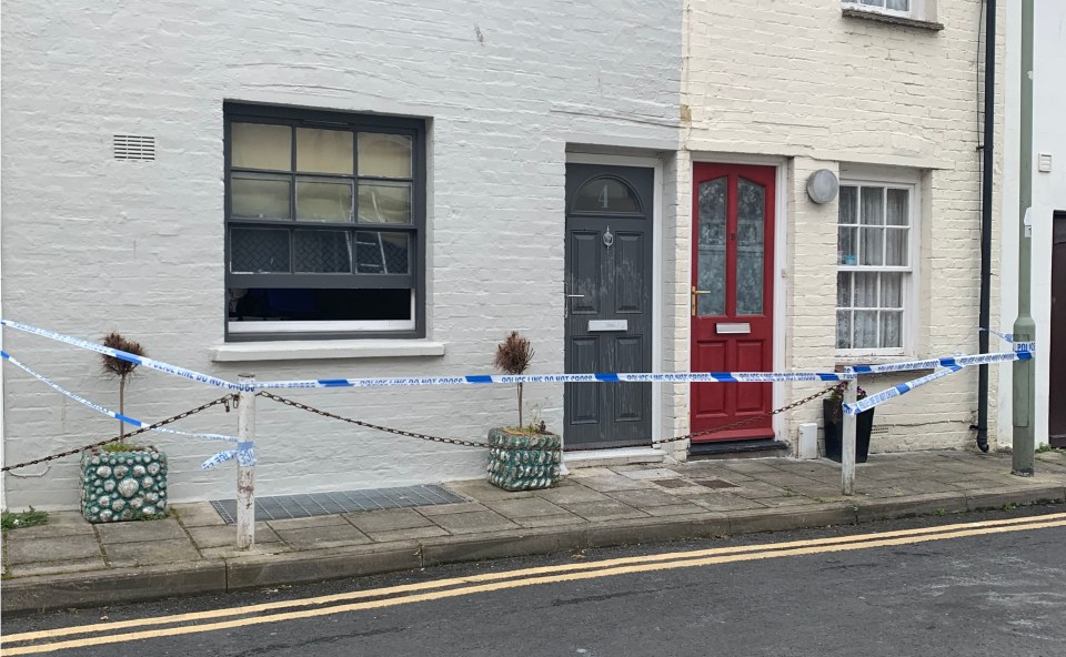 Officers swiftly responded to a report of noxious substance being thrown over a woman in the doorway of a property in Steine Garden