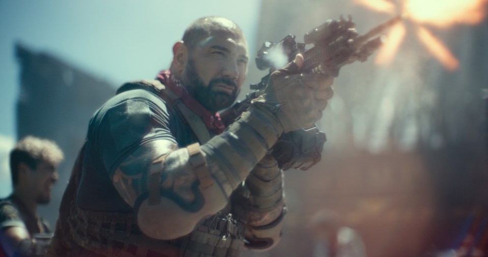  Dave Bautista takes on zombies in Las Vegas