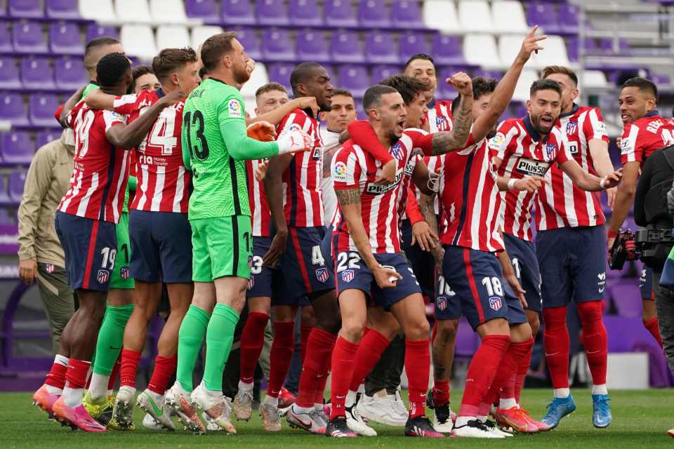 The title was the 11th Atletico have won in their history