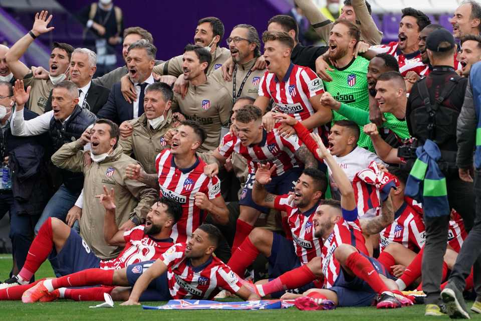 Atletico Madrid won their first league title since 2014