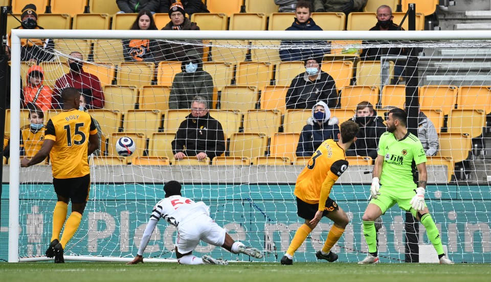 Anthony Elanga thumped home the opener with a brilliant bullet header