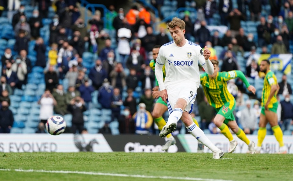 Patrick Bamford scored a third from the spot for Leeds United late on