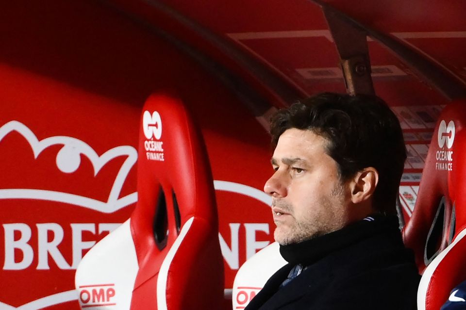 Pochettino failed to land the French title for PSG this season