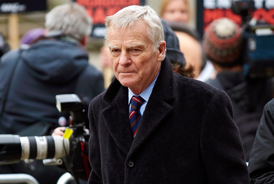 Max Mosley died on Monday aged 81