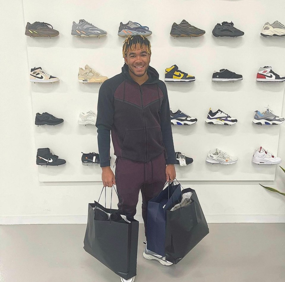 Blues defender Reece James is a happy customer