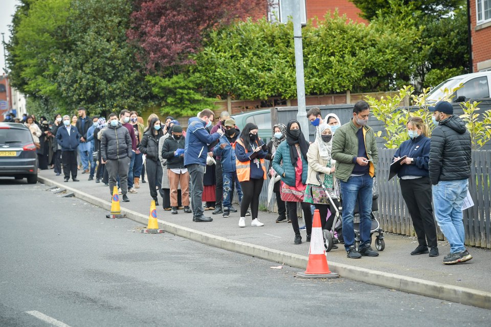 The Government is fast-tracking vaccinations in areas including Bolton