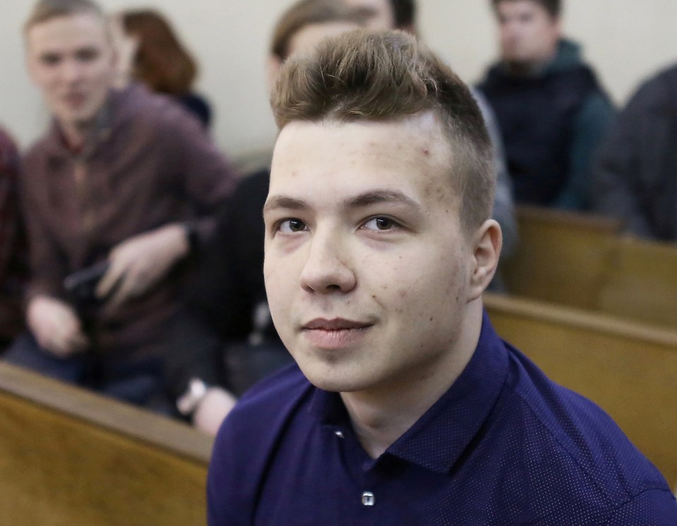 Journalist Roman Protasevich fears he is facing the death penalty