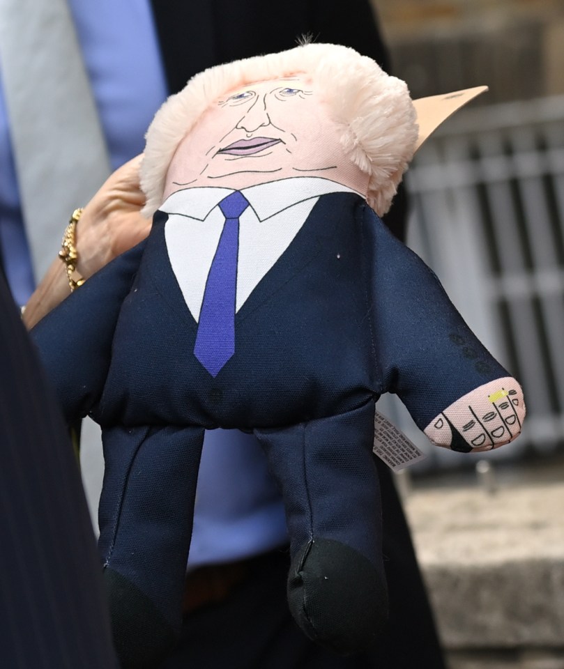 The toy was designed to look like PM Boris Johnson