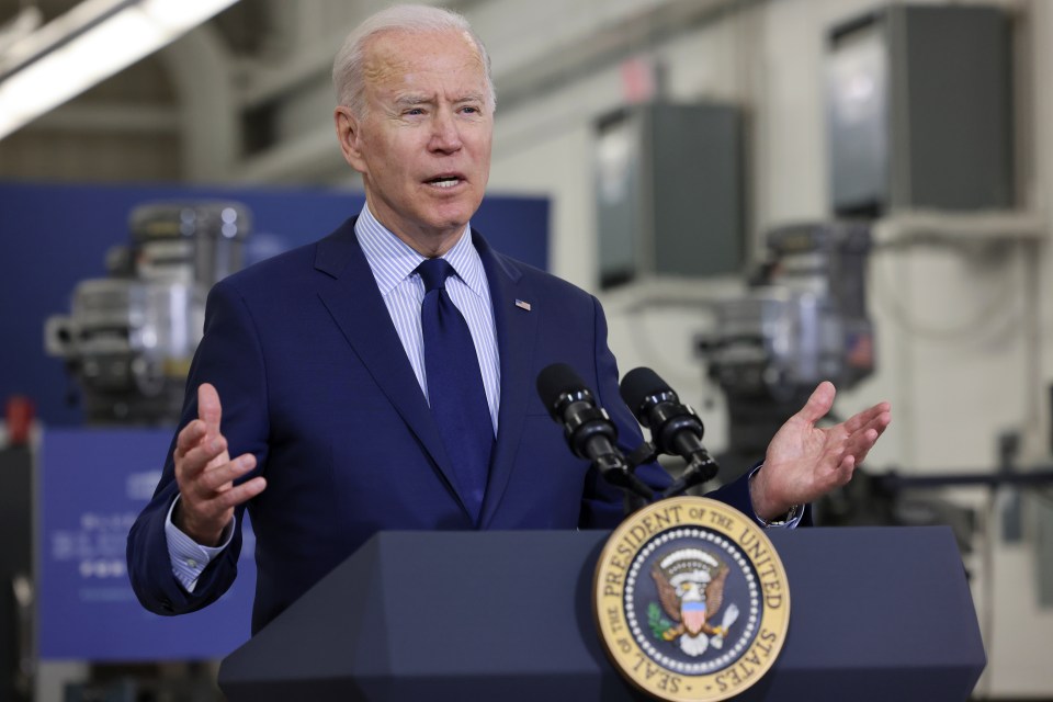 It is understood Joe Biden is looking at amending the presidential proclamation banning all foreign visitors imposed by Donald Trump in the early stages of the pandemic