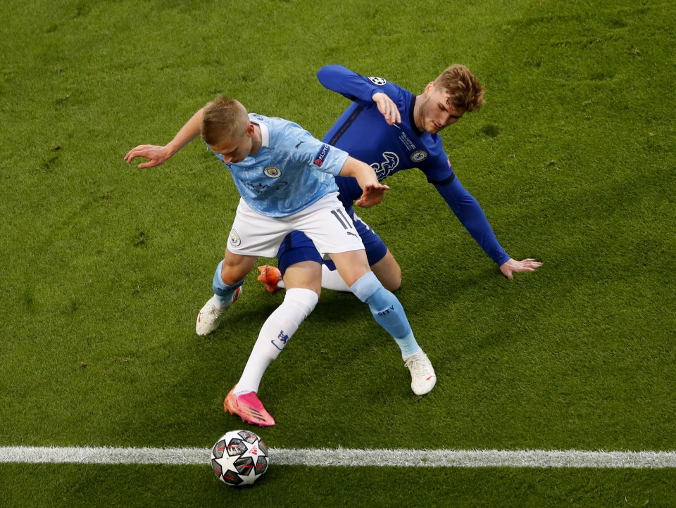 Zinchenko's positioning will come under scrutiny for Chelsea's goal