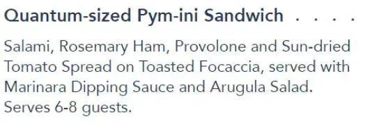 The sandwich has an eye-popping price of nearly $100 (£70), however, it is meant to be eaten by more than one person