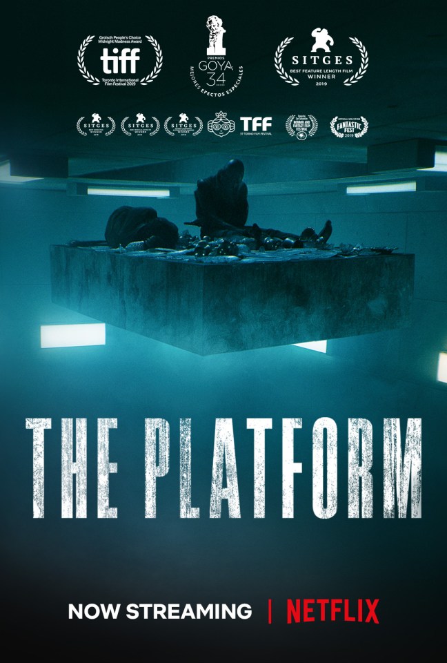  The Platform is a Spanish science-fiction horror