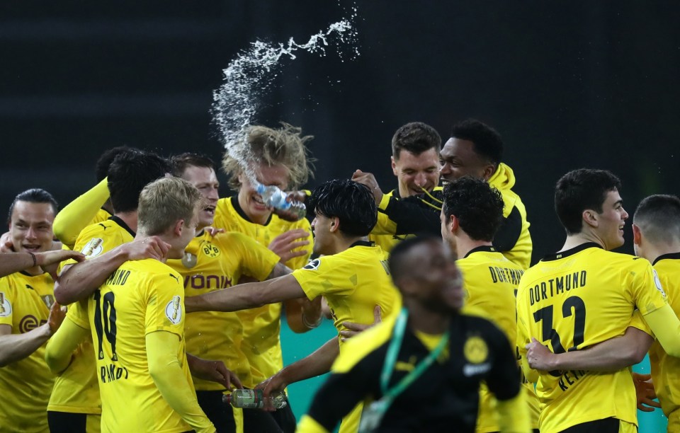 Dortmund will be toasting their success tonight