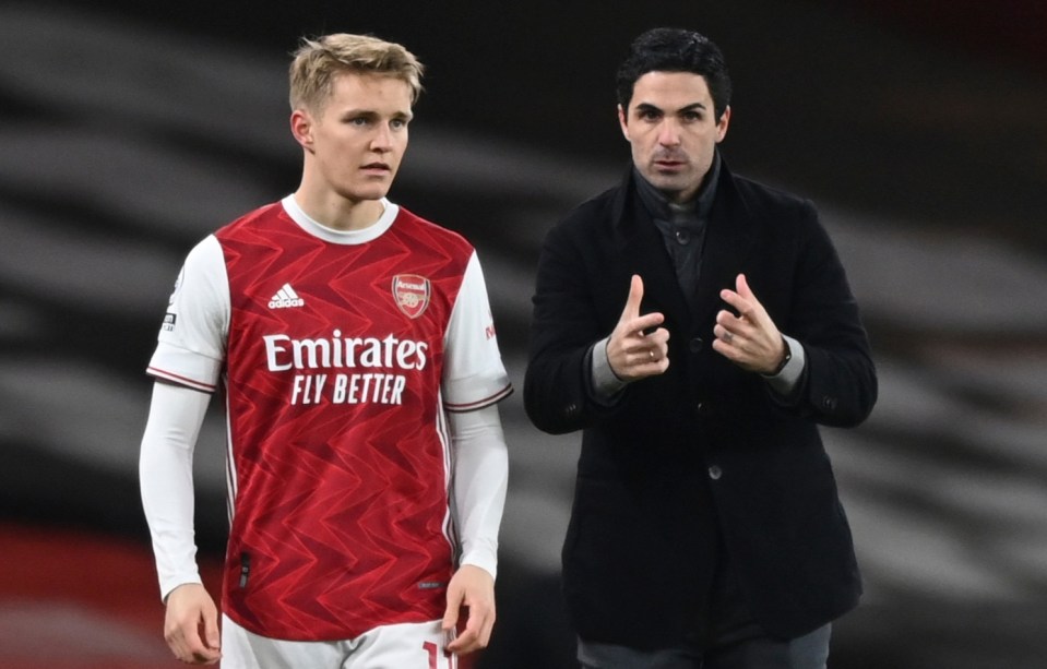 Arsenal boss Mikel Arteta will open transfer talks for Martin Odegaard shortly