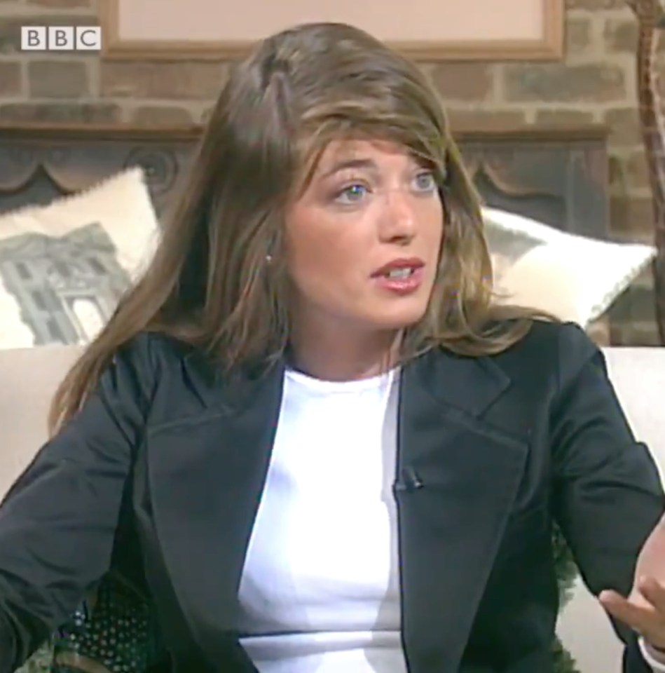 Claudia Winkleman looked very different when she was 24 on the BBC's Good Morning