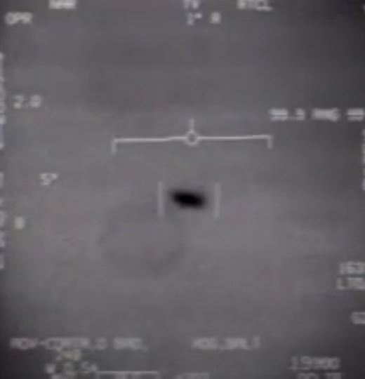 Video taken by Navy pilots showing interactions with 'unidentified aerial phenomena