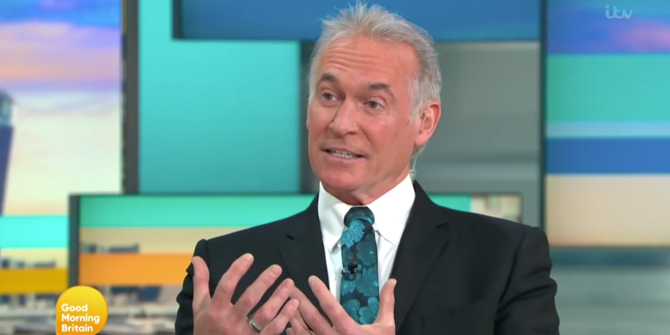 Dr Hilary Jones warned of the “substantial” risk in hugging other people