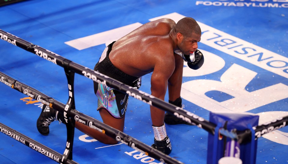 BJS blasted Daniel Dubois for not carrying on against Joe Joyce when he suffered a similar injury