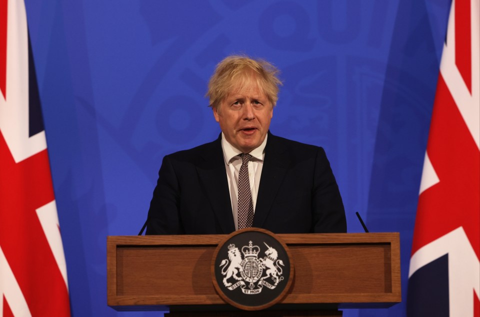 Boris Johnson also aims to scrap the work-from-home order