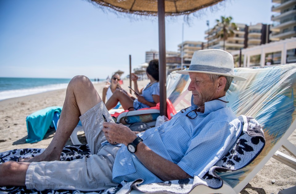 Brits have flocked to the Spanish beaches without having to quarantine or have tests on arrival