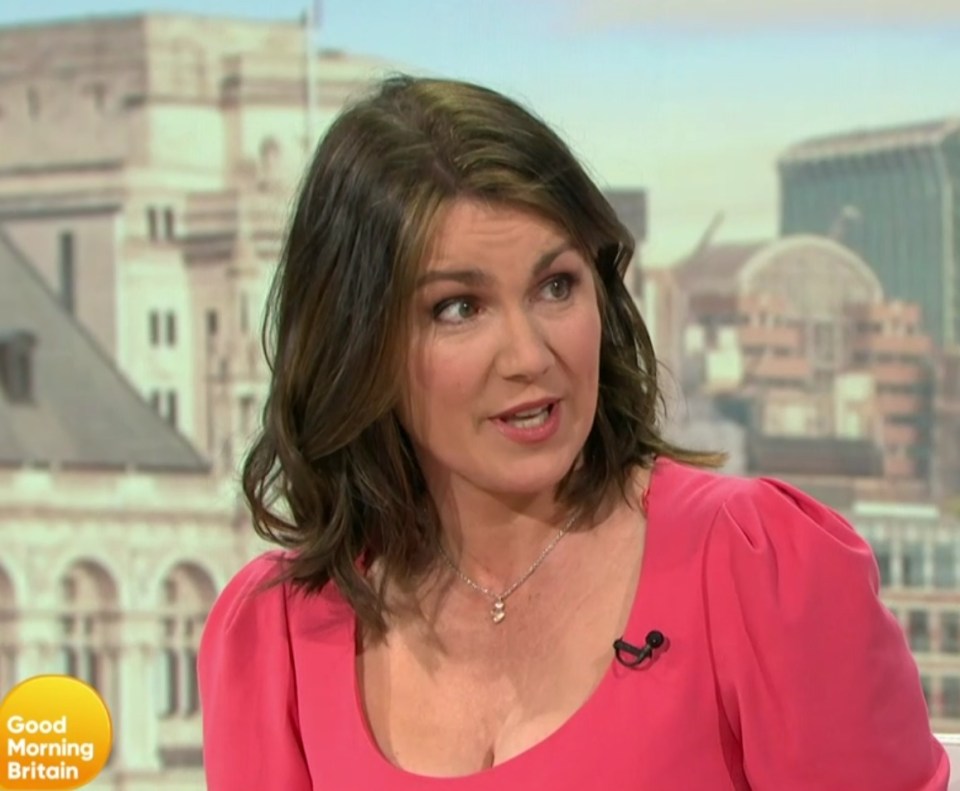 Katie and Carl spoke to GMB host Susanna Reid about their love story