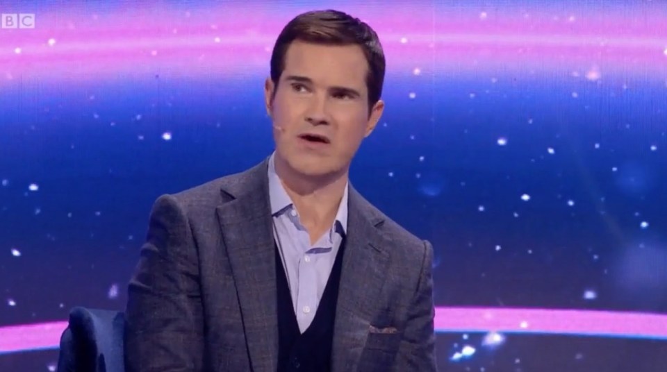 Comedian Jimmy Carr thought contestant Songbird was multi-instrumentalist