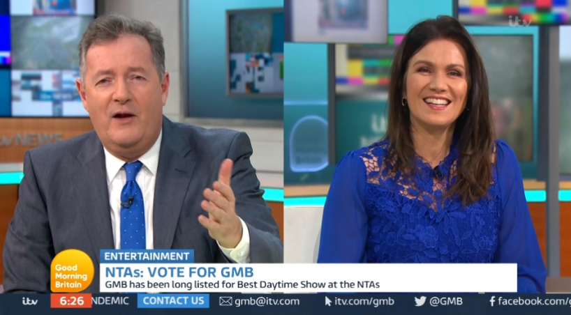 Piers Morgan joined Susanna Reid on GMB on May 26, 2021