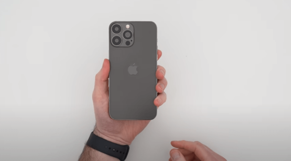 The model design appears to confirm rumours about a larger camera design on the iPhone 13