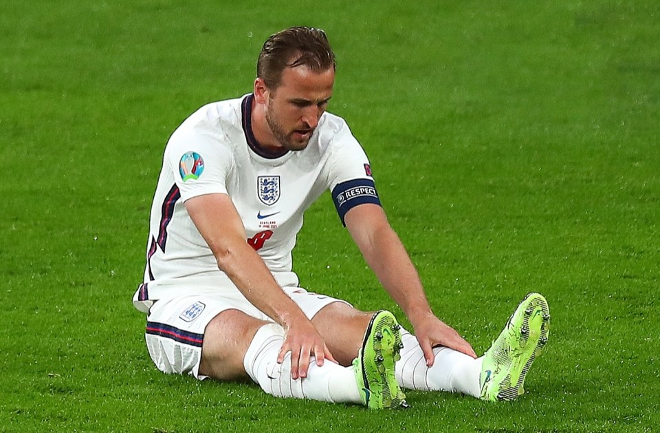 Harry Kane failed to score in England's first two Euro 2020 games against Croatia and Scotland