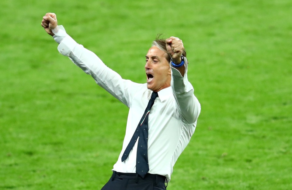 Roberto Mancini's Azzurri side beat Austria 2-1 in the contest's last 16