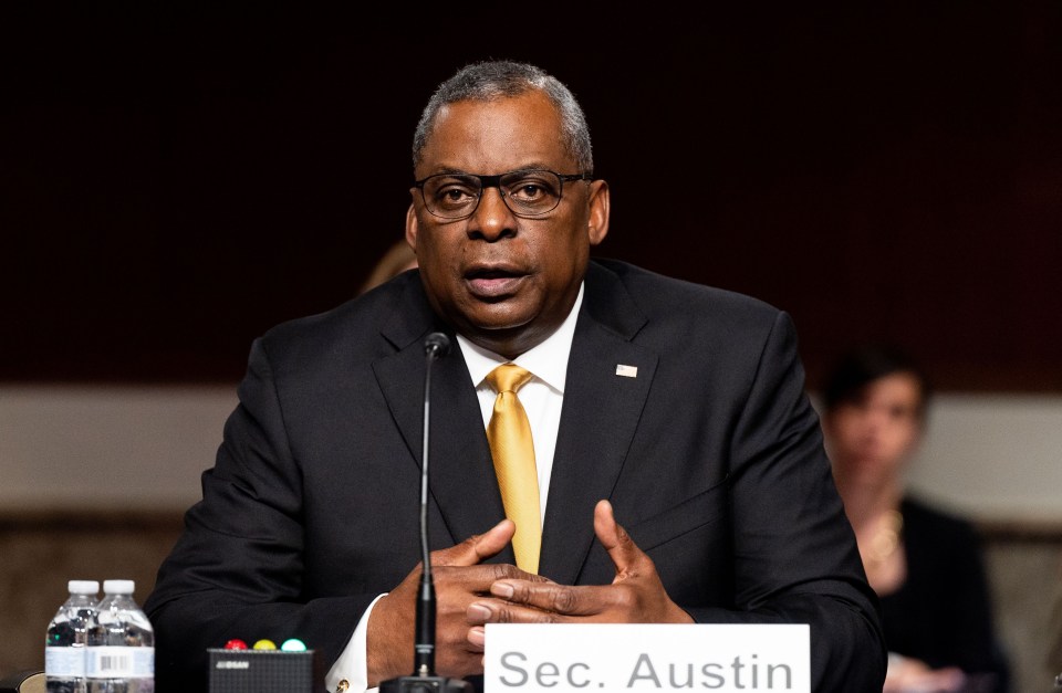 US Defense Secretary Lloyd Austin said he is 'concerned' about the vessels