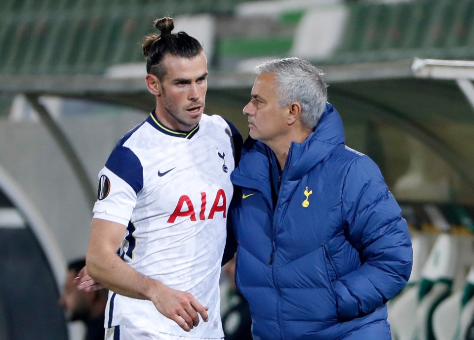 Gareth Bale has just endured a difficult season at Tottenham under Jose Mourinho