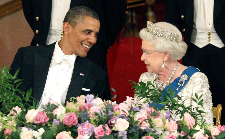 Obama’s London visit in 2011