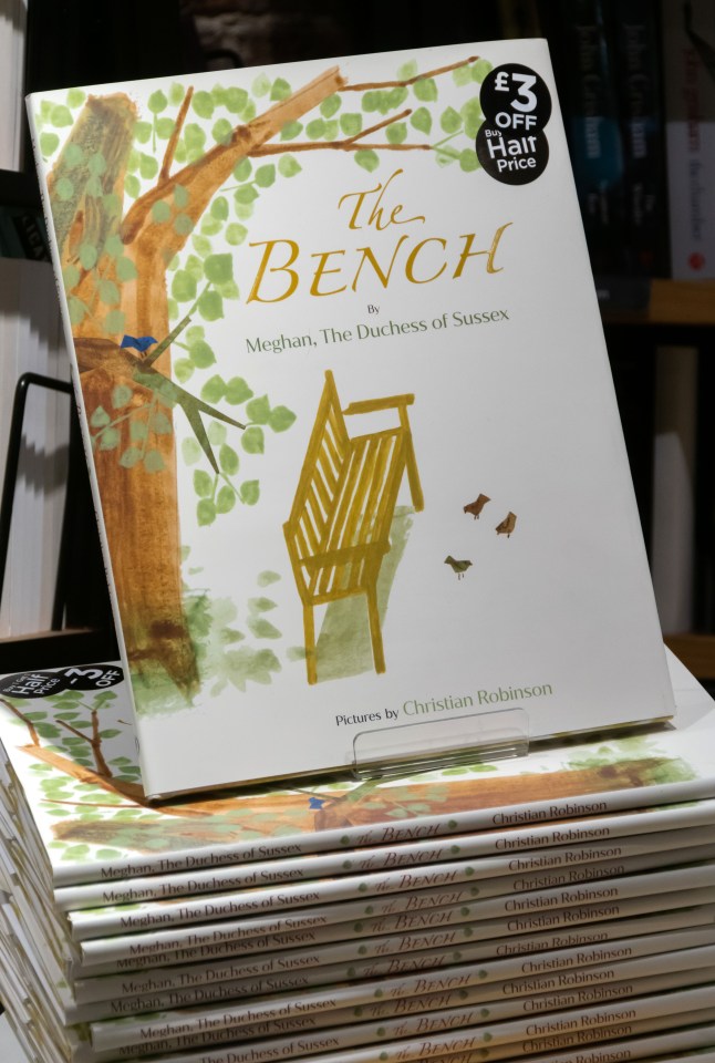 Book shops have also reduced The Bench after its publication on June 8