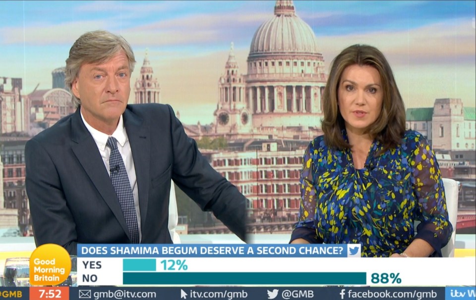 Richard Madeley was described as being like TV character Alan Partridge