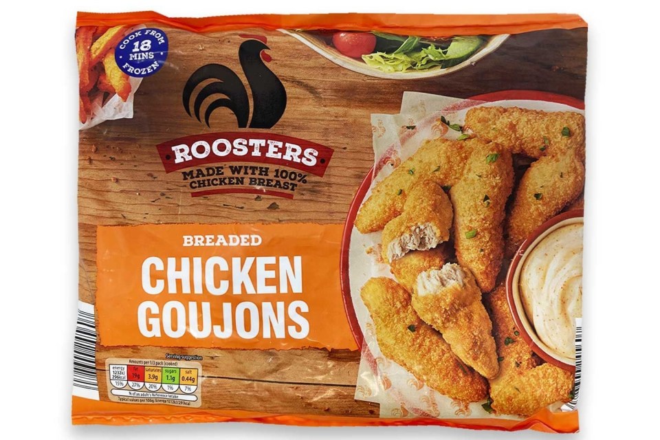 Aldi is recalling packs of breaded chicken goujons