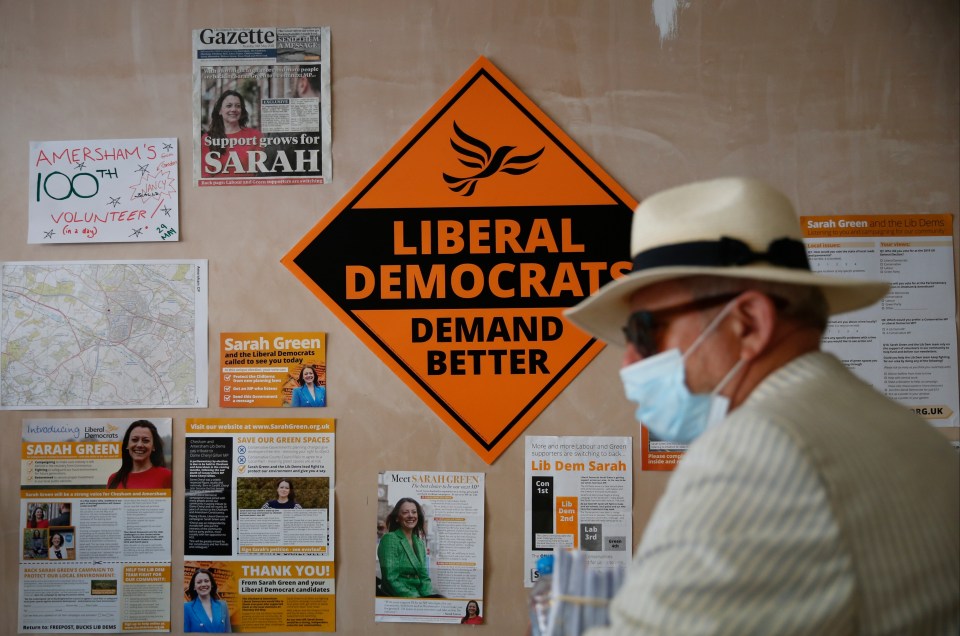 The Lib Dems are gunning for the Tories in Chesham and Amersham