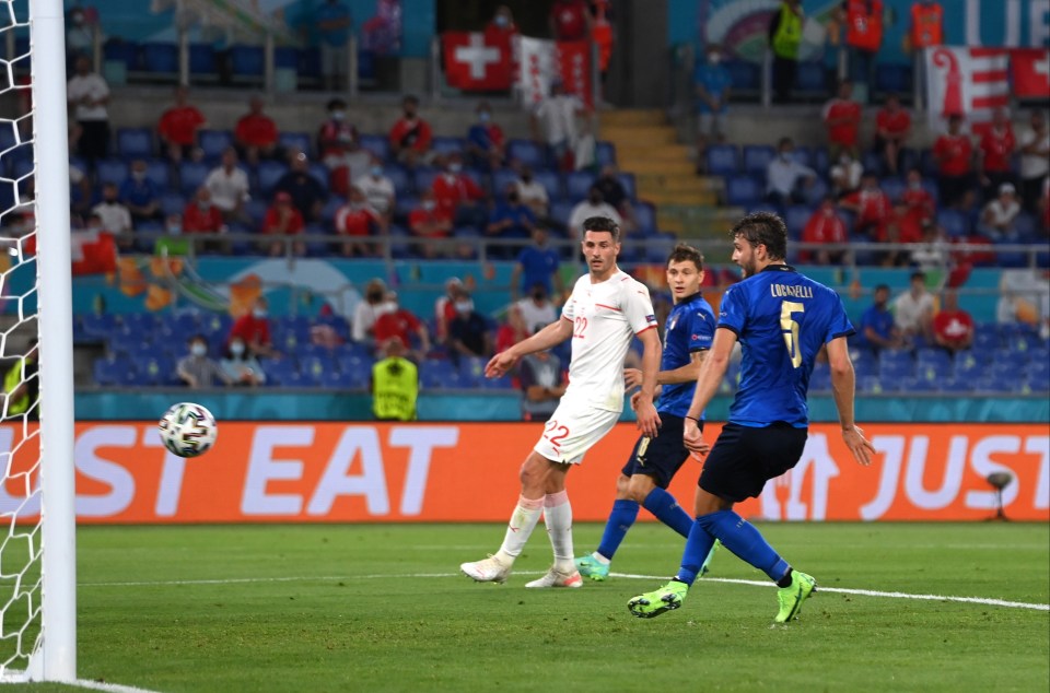 Manuel Locatelli tapped in to open the scoring