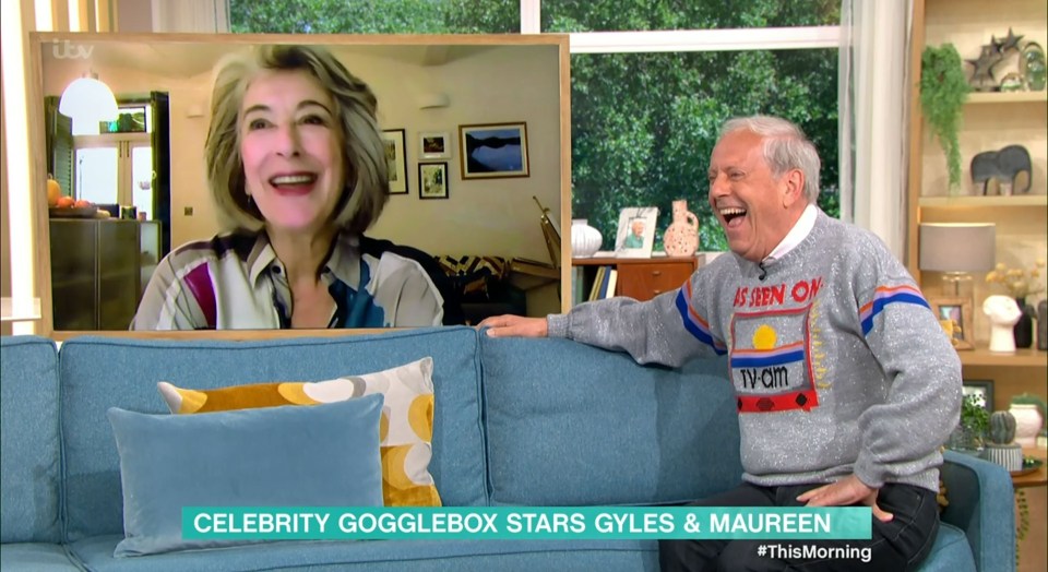 Maureen and Gyles were fan favourites in the Celebrity Gogglebox line-up