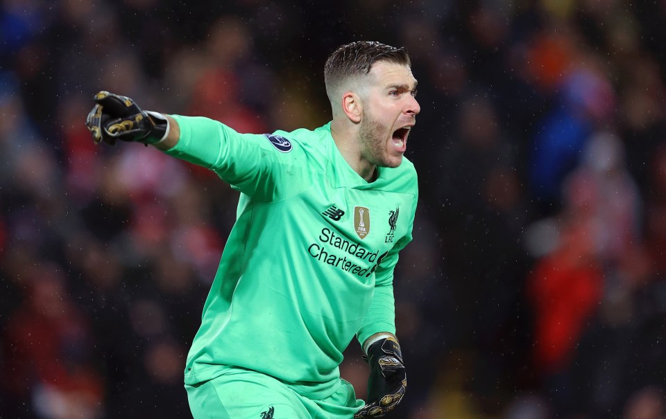 Adrian has featured sporadically for Liverpool as back-up to Alisson