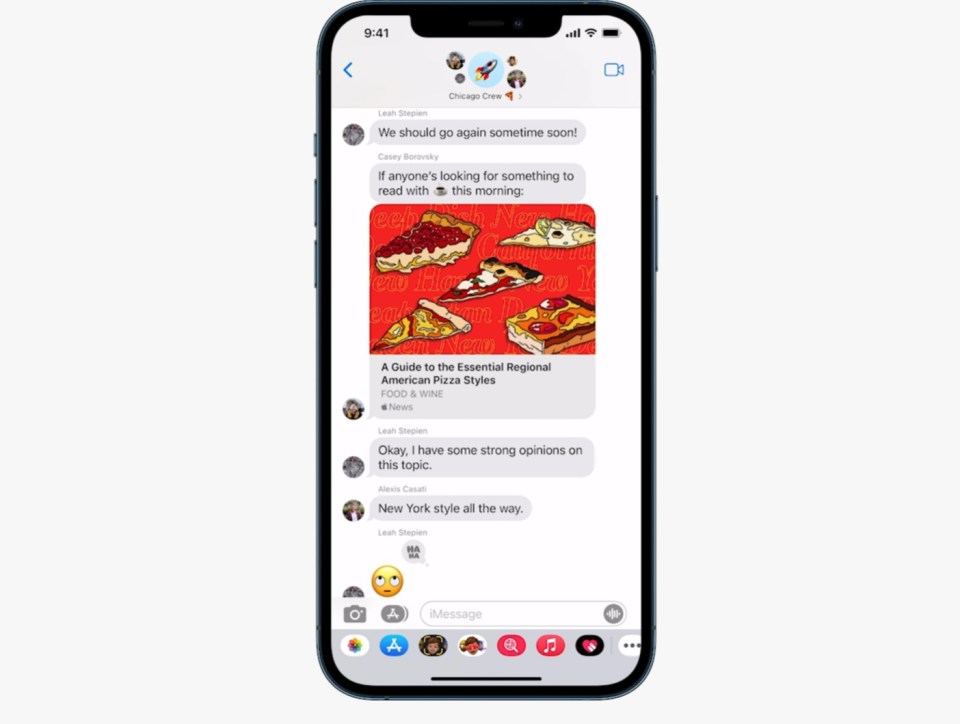 Apple has revamped iMessage as part of the upcoming update