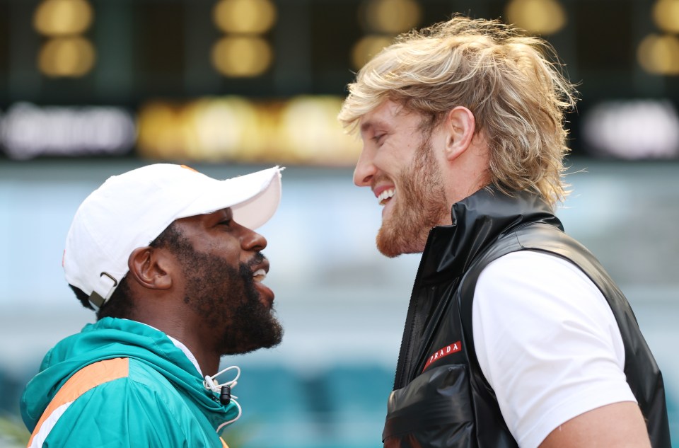 Floyd Mayweather faces Logan Paul on June 6