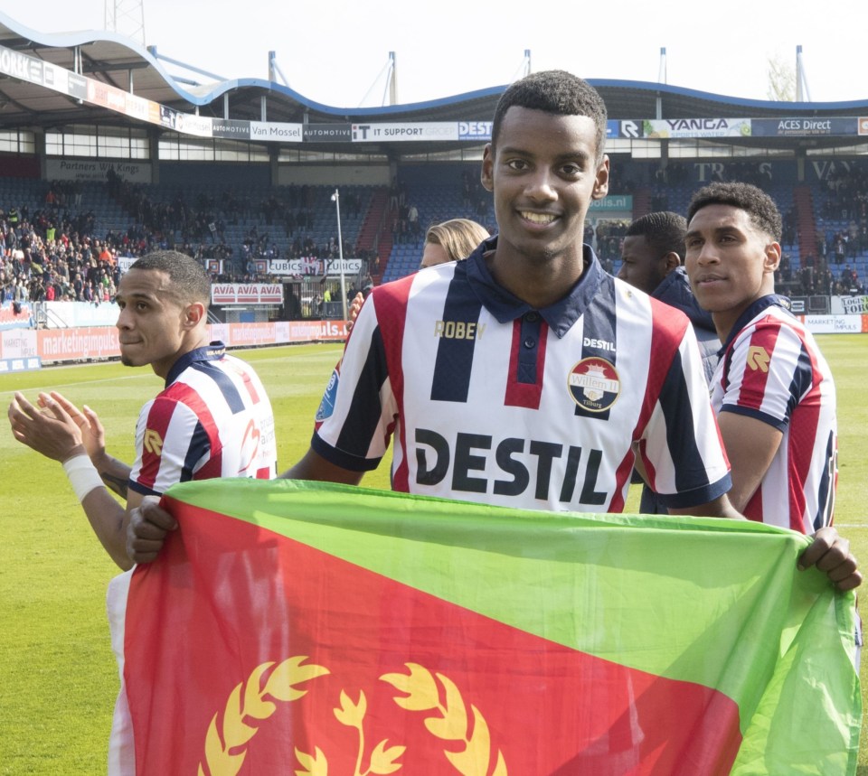 In a loan spell with Dutch side Willem II Isak rediscovered his form