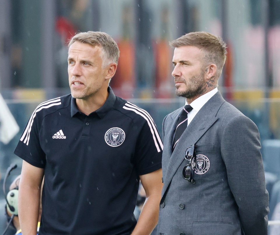 Phil Neville and David Beckham have big plans for Inter Miami