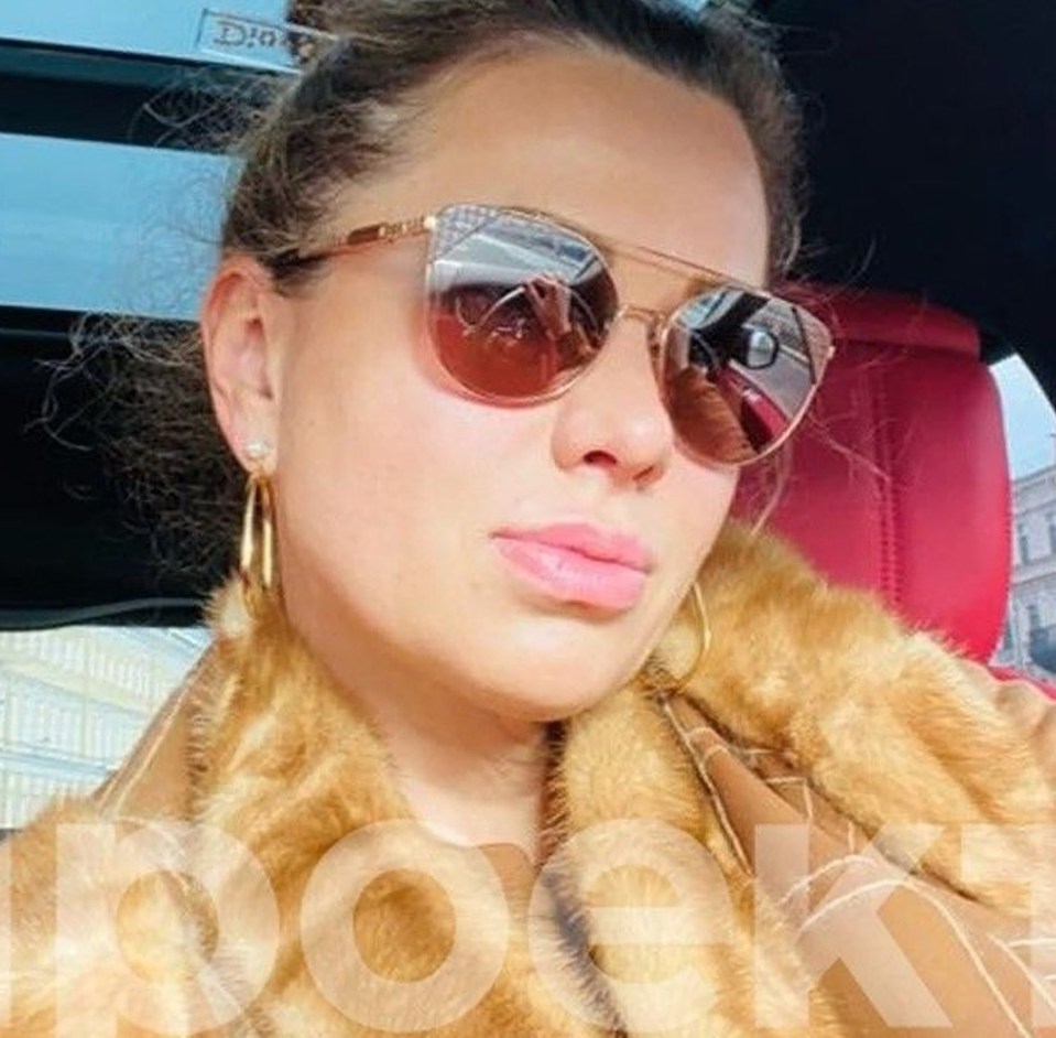 Putin's alleged lover Svetlana Krivonogikh who is said to mother to one of his daughters