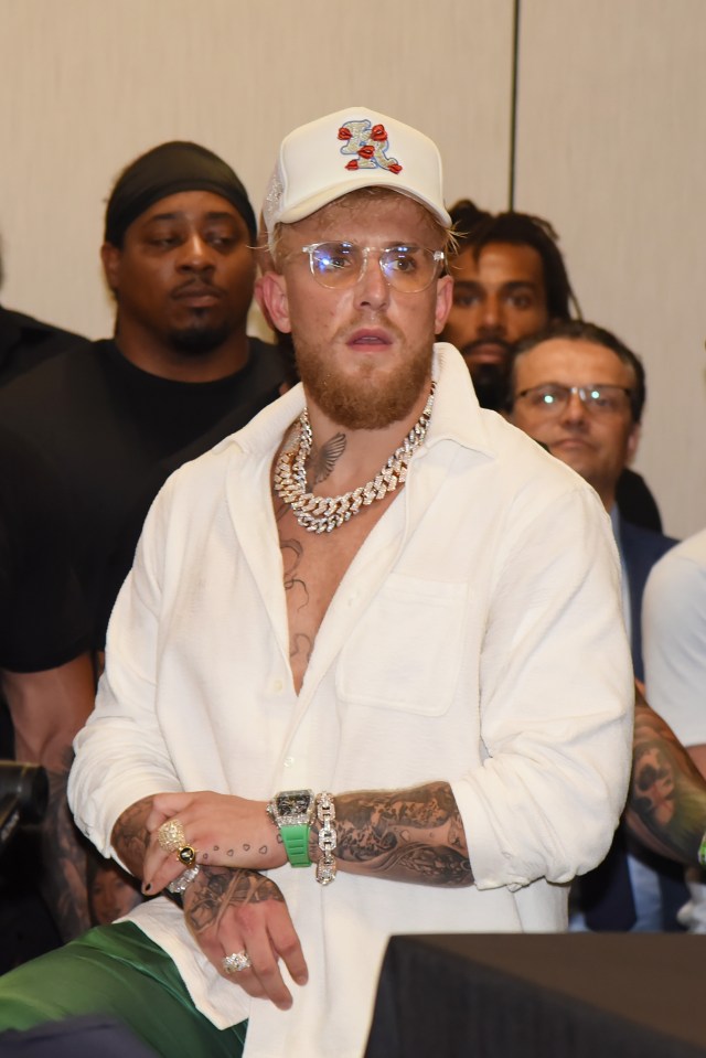 Jake Paul was ringside to watch the fight