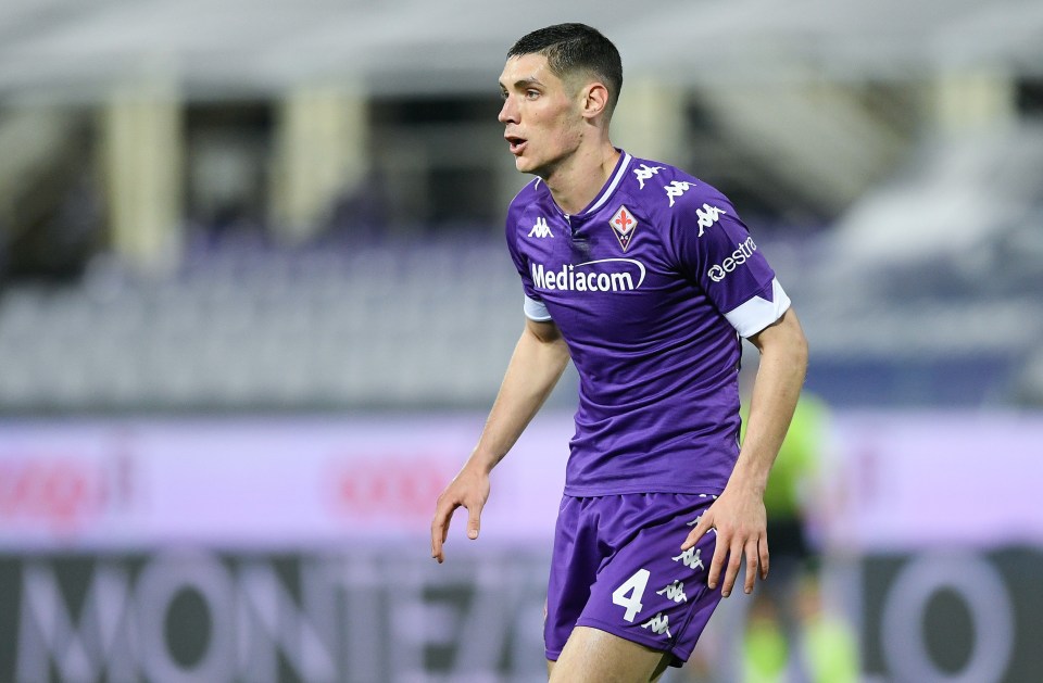 Man Utd face competition from West Ham for Fiorentina defender Nikola Milenkovic