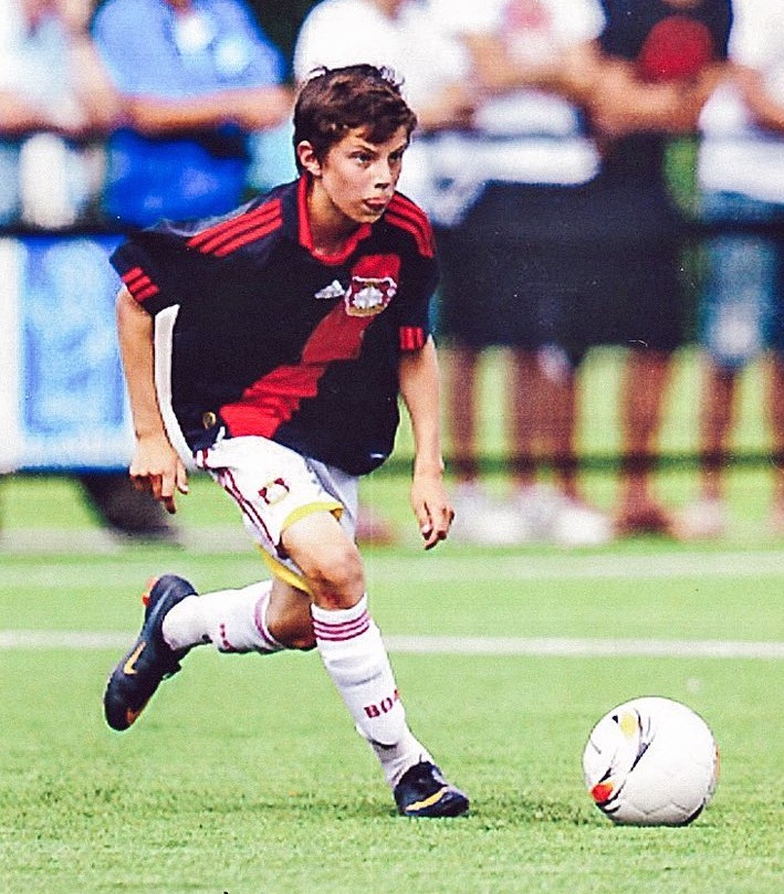 Kai Havertz developed his game at Bayer Leverkusen as a boy